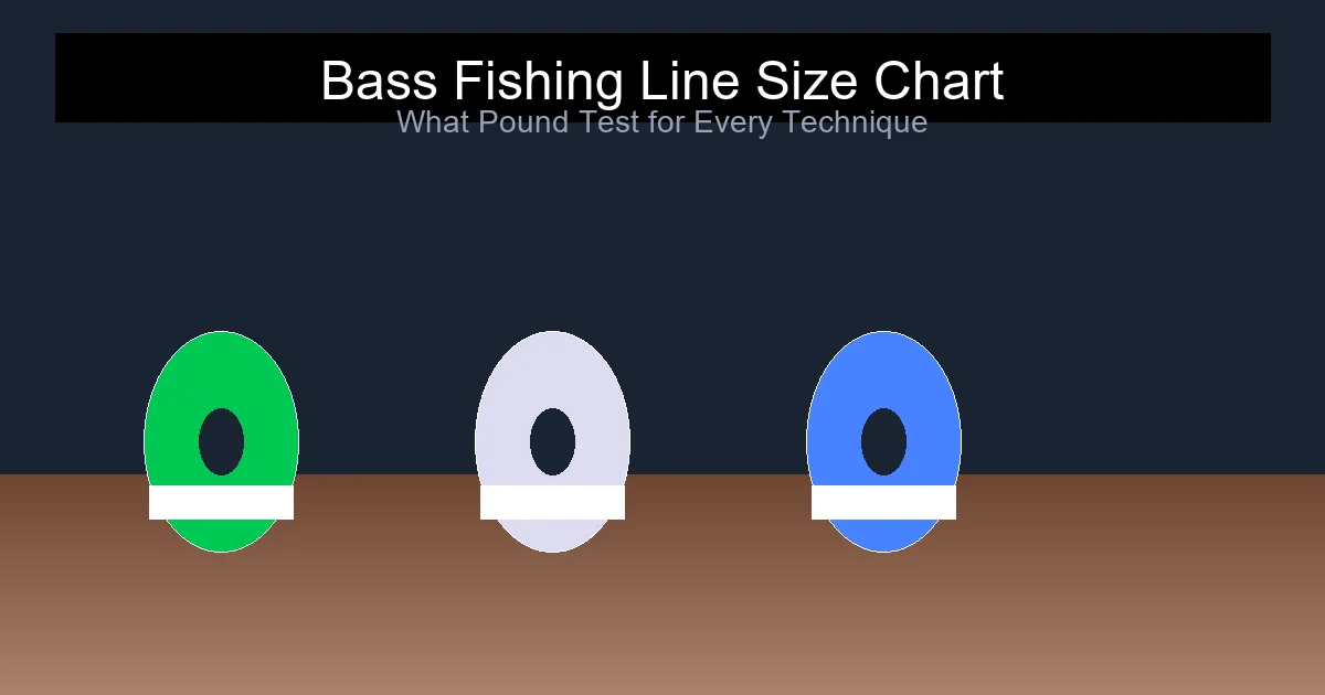 Bass fishing line comparison: braid, fluorocarbon, and monofilament spools on dock