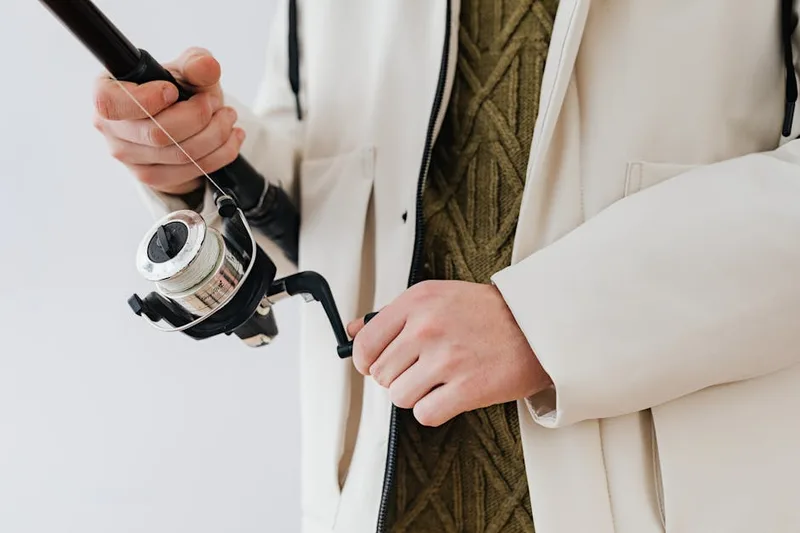 braided fishing line spool ,  photo from Pexels